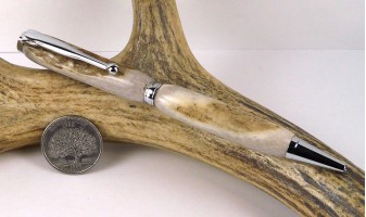 Deer Antler slimline pen