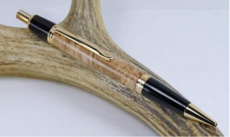 Maple Burl Sierra Click Pen