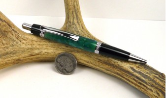 Green Fleck Sierra Click Pen