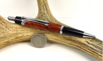 Amboyna Burl Sierra Click Pen