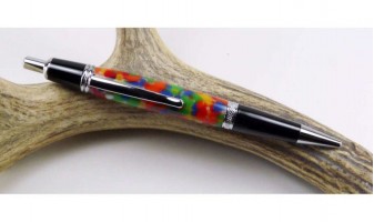 Rainbow Confetti Sierra Click Pen