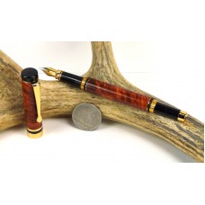 Amboyna Burl Ameroclassic Fountain Pen