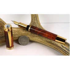 Amboyna Burl Chairman Fountain Pen