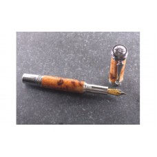 Cherry Burl Majestic Fountain Pen