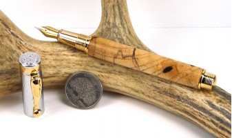 Spalted Maple Electra Fountain Pen