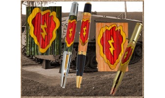25th Infantry Inlay Pen