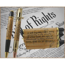 2nd Amendment Inlay Pen