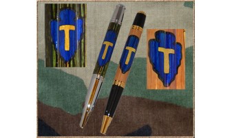 36th Infantry (Texas National Guard) Inlay Pen
