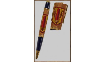 41st Artillery Group Inlay Pen