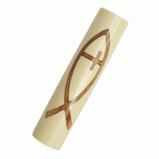 Bethlehem Olivewood Fish Inlay Pen