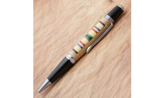 Desert Storm Service Ribbon Inlay Pen