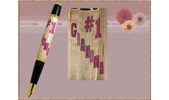 #1 Grandma Inlay Pen