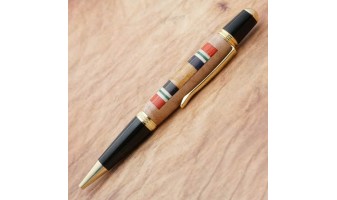 Iraq Service Ribbon Inlay Pen