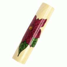 Poinsettia Inlay Pen