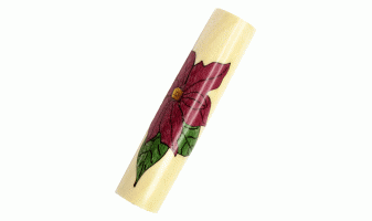 Poinsettia Inlay Pen