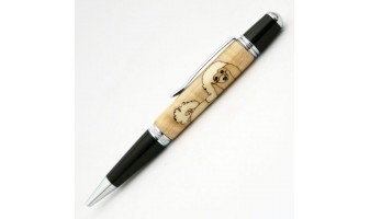 Poodle Inlay Pen