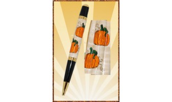 Pumpkin Inlay Pen