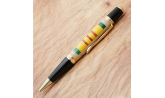 Vietnam Service Ribbon Inlay Pen