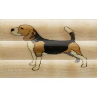 Beagle Inlay Pen