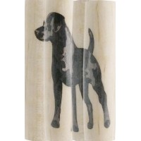 Black Labrador Inlay Pen