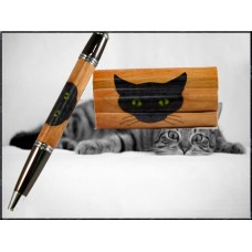 Cat Inlay Pen