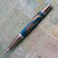 Dolphins Inlay Pen