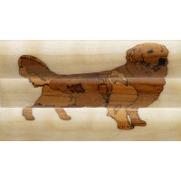 Golden Retriever Inlay Pen