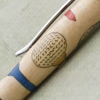 Golf Tee Inlay Pen