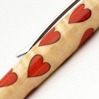 Hearts Inlay Pen