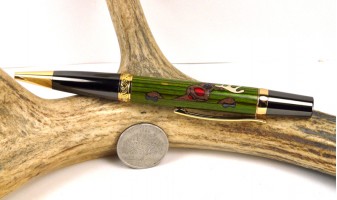 Peeking Rudolph Inlay Pen