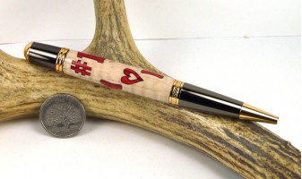 #1 Mom Inlay Pen