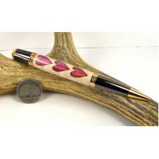 Hearts Inlay Pen