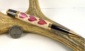 Hearts Inlay Pen