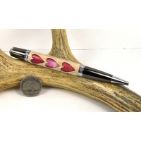 Hearts Inlay Pen