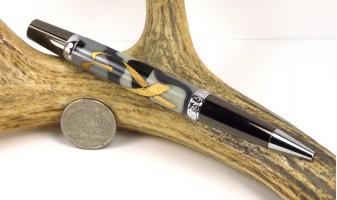 Urban Camo and Ribbon Inlay Pen