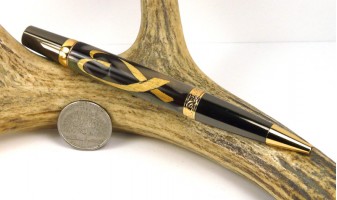 Woodland Camo and Ribbon Inlay Pen
