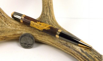 Leaping Bass Inlay Pen