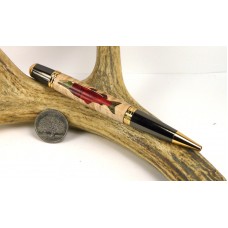 Salmon Inlay Pen