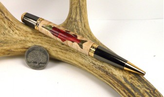 Salmon Inlay Pen