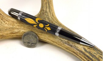 Fleur-De-Lis Inlay Pen