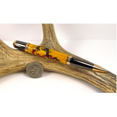 Yellow Dragon Inlay Pen