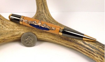 Enlisted Submarine Warfare Inlay Pen