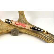 Breast Cancer Ribbon Inlay Pen