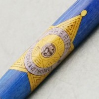 Sheriffs Badge Inlay Pen