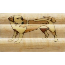 Yellow Labrador Inlay Pen