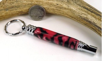 Red Magma Secret Compartment Whistle