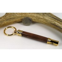 California Redwood Burl Secret Compartment Whistle