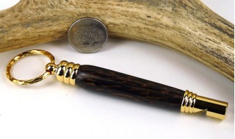 Black Palm Secret Compartment Whistle