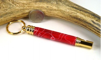 Candy Cane Secret Compartment Whistle