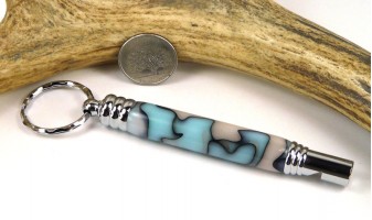 Turquoise Moon Secret Compartment Whistle